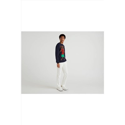 United Colors of Benetton Save The World Jcc Tasarımlı Kazak 122A1144K1037-852