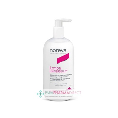 Noreva Lotion Universelle Dermo-Nettoyant Micellaire Tous Types de Peaux 500ml