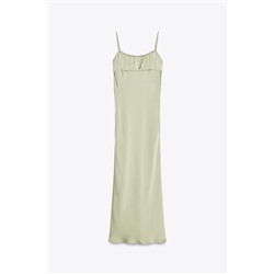 SATIN SLIP DRESS