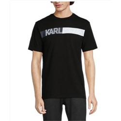 KARL LAGERFELD PARIS Logo Graphic Tee