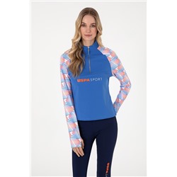 Kadın İndigo Sweatshirt