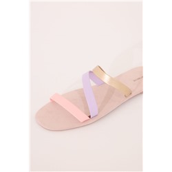 Zapatillas casa tiras cruzadas