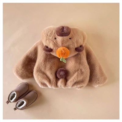 Шуба для детей. На флисе