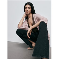 Pullover im Kimono-Stil