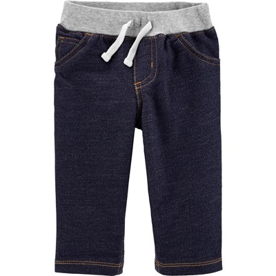 Carter's | Baby Pull-On Knit Denim Pants