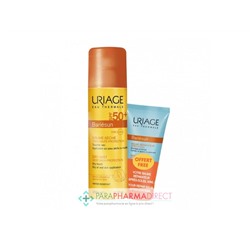 Uriage Bariésun SPF50+ Brume Sèche Très Haute Protection Solaire 200ml + Baume Réparateur Après-Soleil 50ml OFFERT