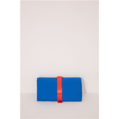 Neceser mediano nylon azul