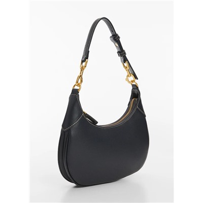 Bolso ovalado asa corta