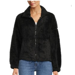 Calvin Klein Jeans Drop Shoulder Faux Fur Jacket