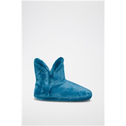 Zapatillas de casa altas Maggie Azul pato