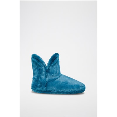 Zapatillas de casa altas Maggie Azul pato