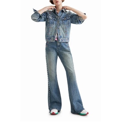 Chaqueta vaquera tachuelas Johnson Hartig