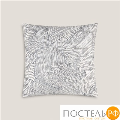 TOGAS Наволочка ФЕРРАНТЕ сер 70x70-1, 1 пр, xл/сат