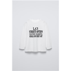 SLOGAN PRINT T-SHIRT