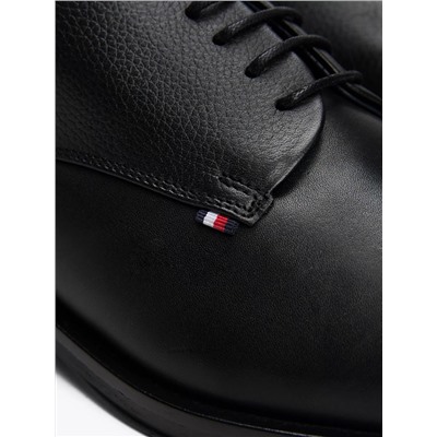 Textured Leather Derby Shoe