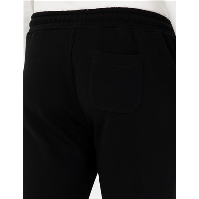 Siyah Slim Fit Eşofman Altı