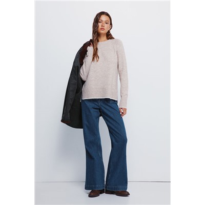 Jersey cuello trenzado