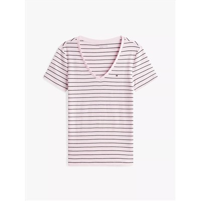 Stripe V-Neck Favorite T-Shirt