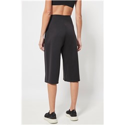 Bermudas con cintura alta Negro
