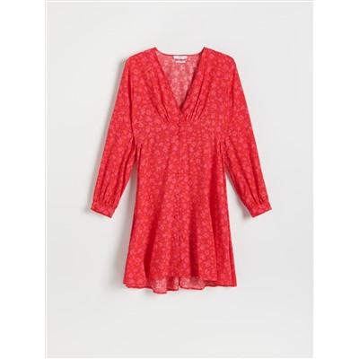 EcoVero™ Gemusterte Bluse