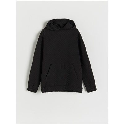 Gesteppter Hoodie