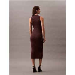 Lurex Midi Dress