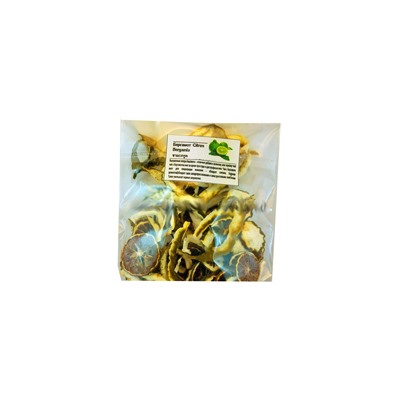 Сушеные дольки бергамота / Dried bergamot