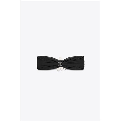 TOP BIKINI BANDEAU FLOR