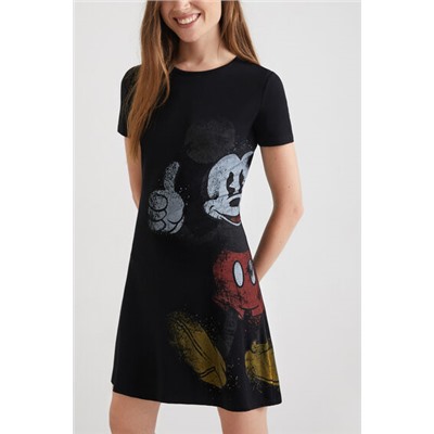 Vestido camisetero Mickey Mouse