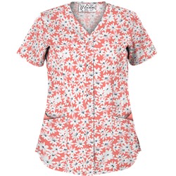UA Daisy Mae Petunia Scrub Top