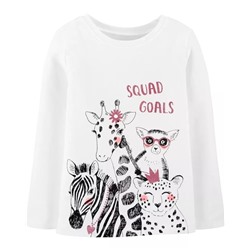 Squad Goals Animal Jersey Tee