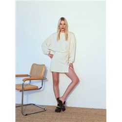 Sweatshirt aus Strukturjersey