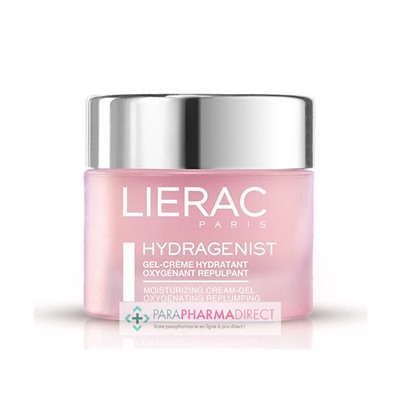 Lierac Hydragenist Gel Crème Hydratant Oxygénant Repulpant 50ml