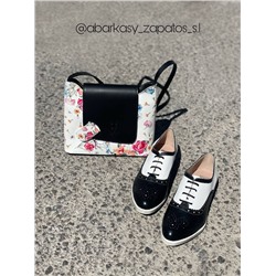 BDA · 6180 negro+Vera pelle flores АКЦИЯ