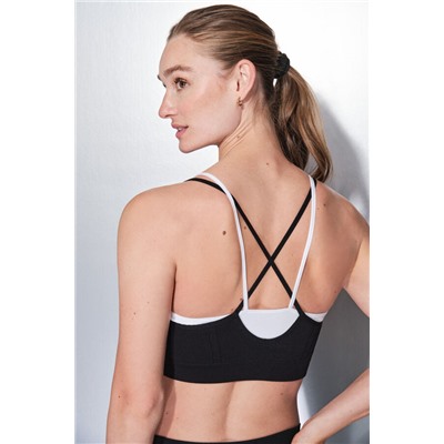 Sujetador deportivo SEAMLESS COMFORT negro