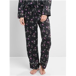 Dreamwell satin print sleep pant