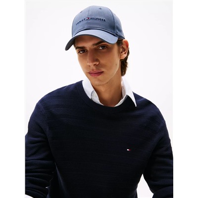Embroidered Tommy Logo Baseball Cap