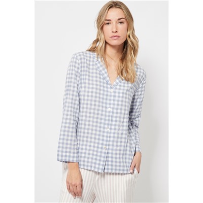 Camisa de pijama Azul claro