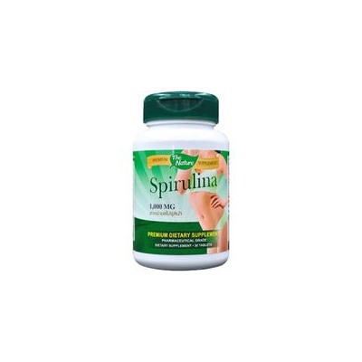 БАД спирулина от The Nature 30 капсул / The Nature Premium Spirulina Dietary Supplement 30 cap
