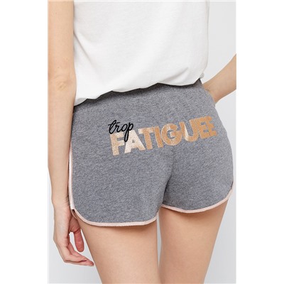 Short Peps Antracita
