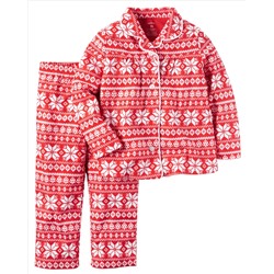 2-Piece Fleece Christmas PJs