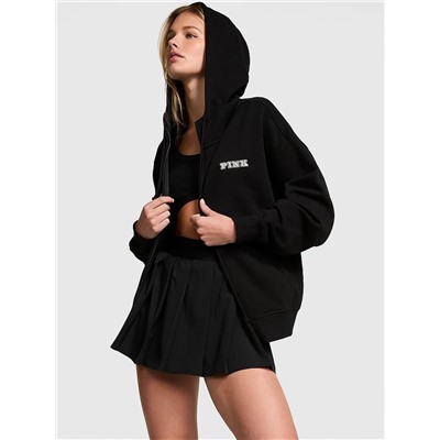 PINK Everyday Fleece Full-Zip Hoodie
