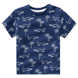 Baby T-Shirt mit Allover-Print