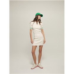 Kleid mit Polokragen
