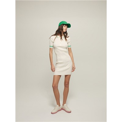 Kleid mit Polokragen