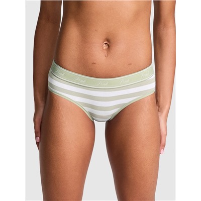 Logo Cotton Hiphugger Panty