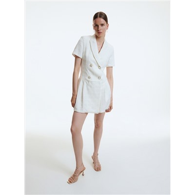 Kleid Im Blazerschnitt