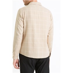 Camisa regular fit - Beige