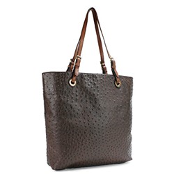 Scarleton Ostrich Large Tote H1156
