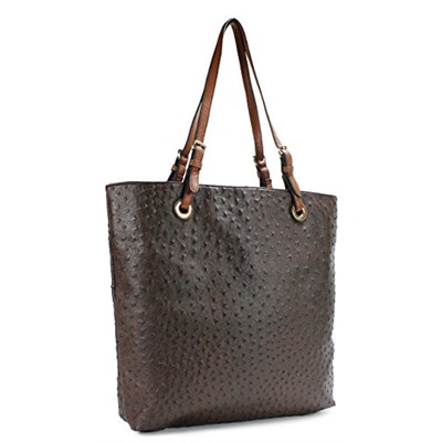 Scarleton Ostrich Large Tote H1156